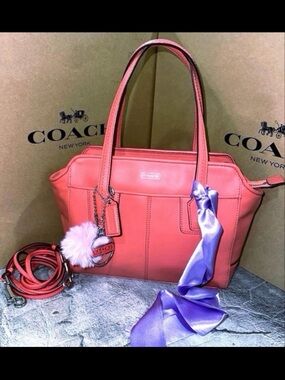 Vintage Coach 2002 Extremely Rare Satchel tote crossbody Leather Tote